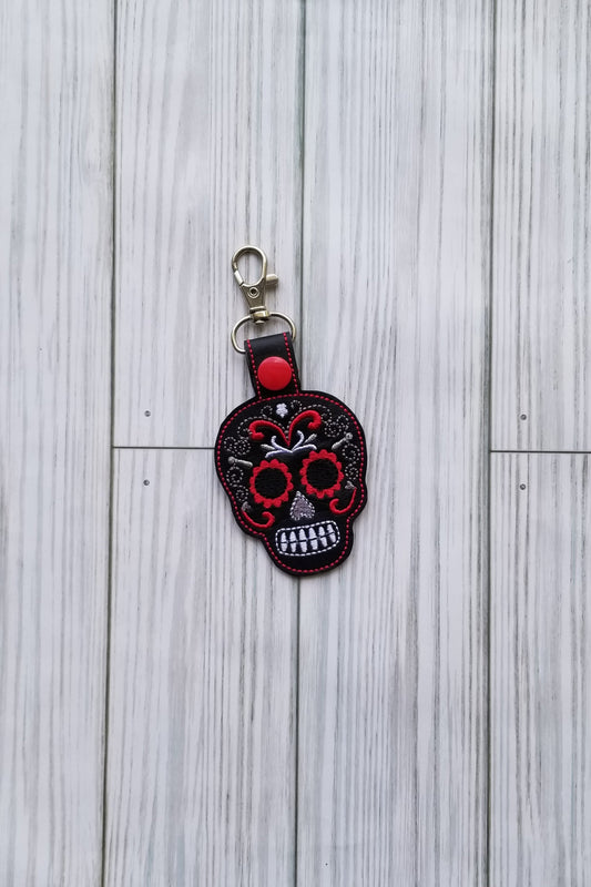 Sugar Skull Red/Black